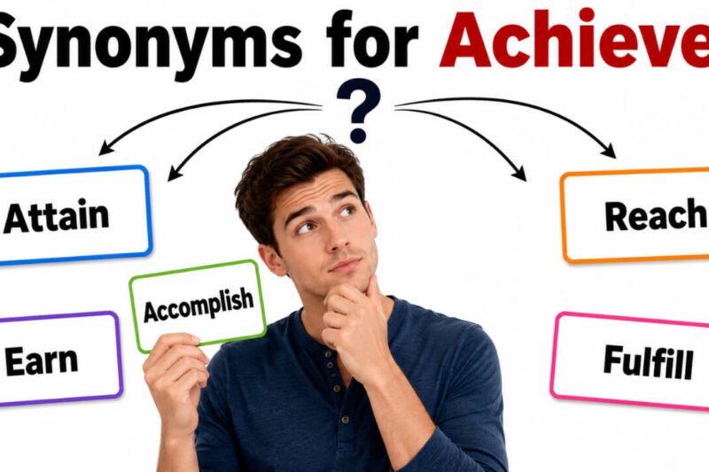 35+ Synonyms for Achieve: Meanings, Context & Clear Examples