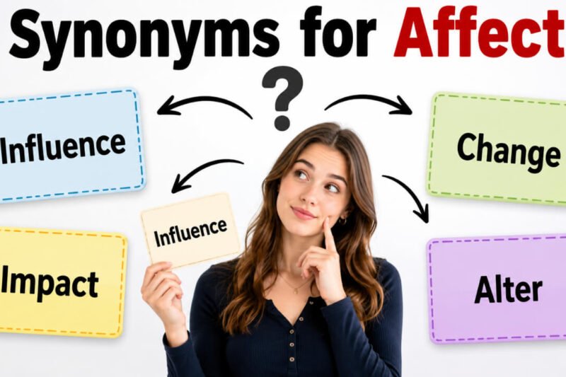 40+ Synonyms for Affect: Strong Word Choices & Examples