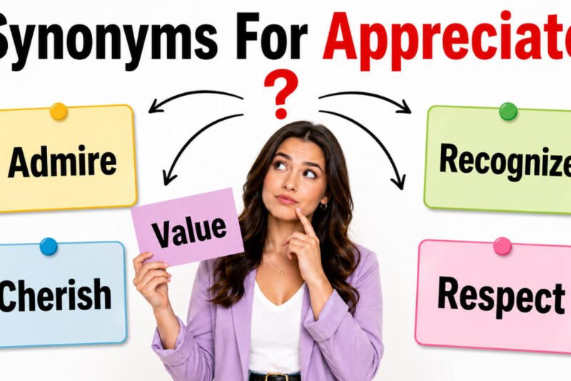 49+ Synonyms for Appreciate: Meanings, Uses & Word Choices