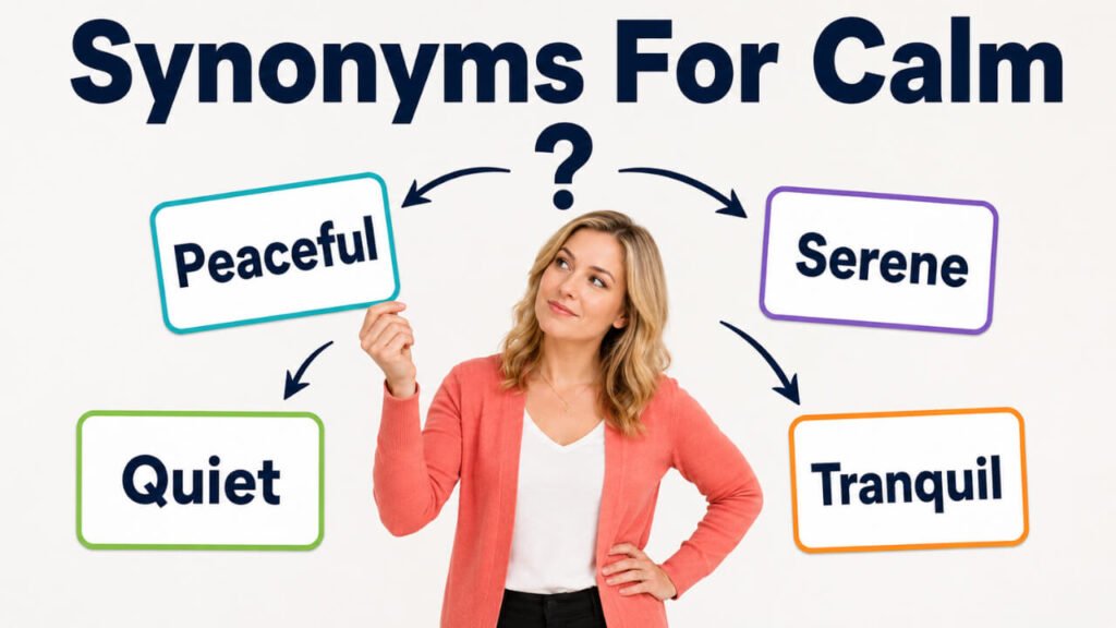 synonyms for calm