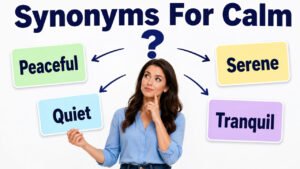 synonyms for calm