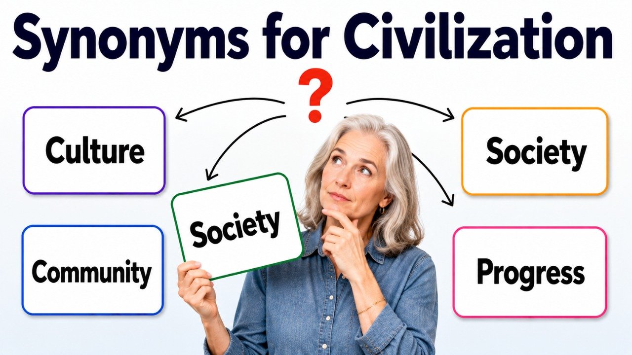 synonyms for civilization