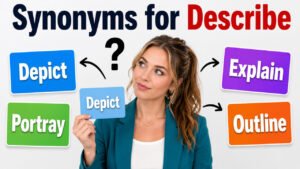 synonyms for describe
