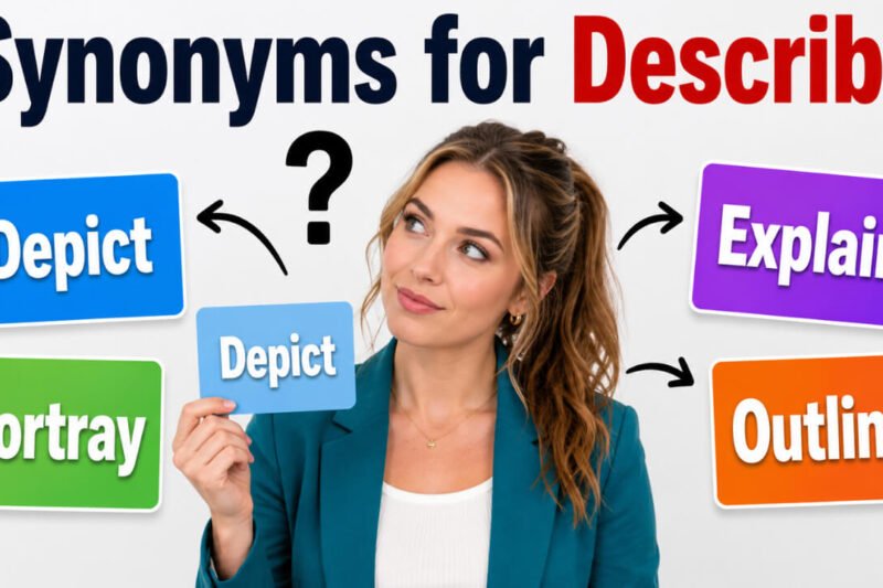 42+ Synonyms for Describe: Context, Usage & Clear Examples