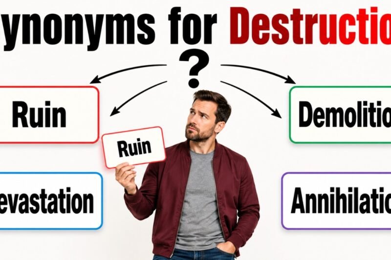 40+ Synonyms for Destruction: Meaning, Examples & Best Uses