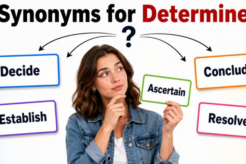 30+ Synonyms for Determine: Usage, Context & Examples