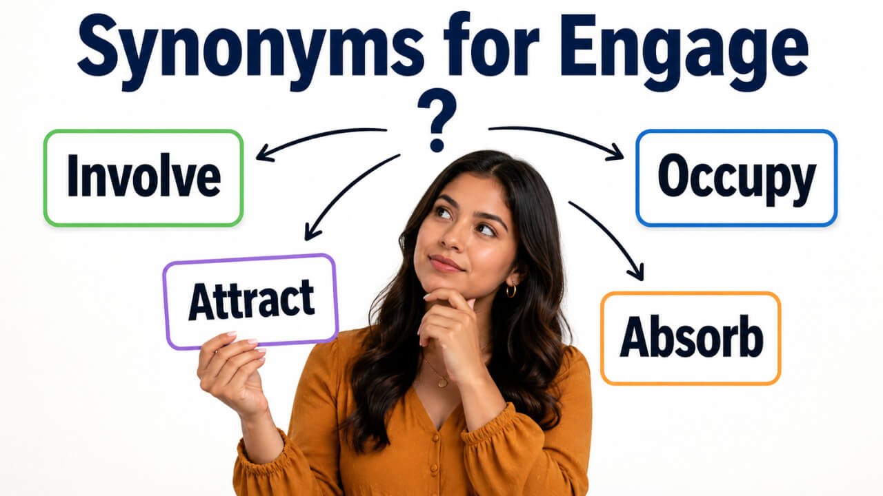synonyms for engage