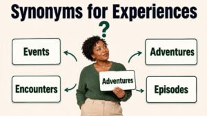 synonyms for experiences