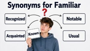synonyms for familiar