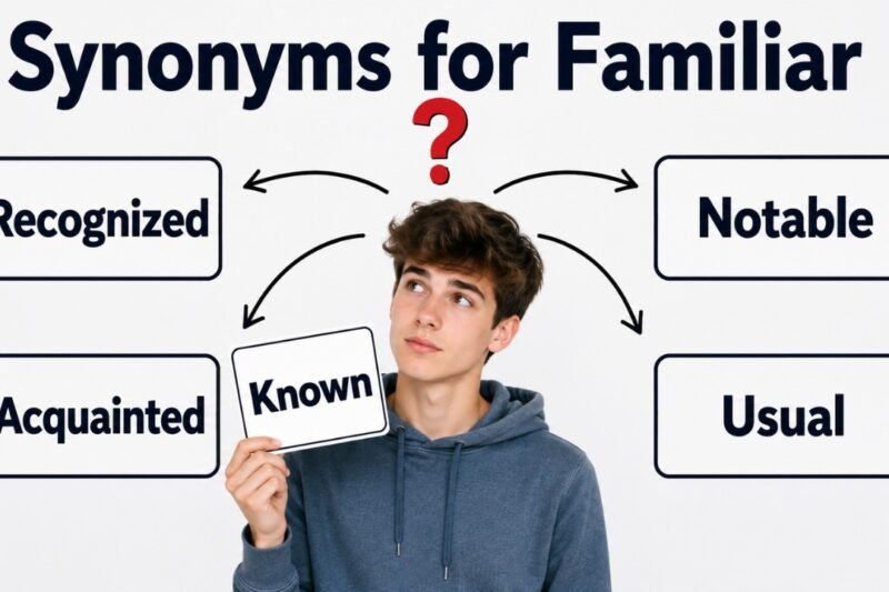 36+ Synonyms for Familiar: Meaning, Examples & Best Uses
