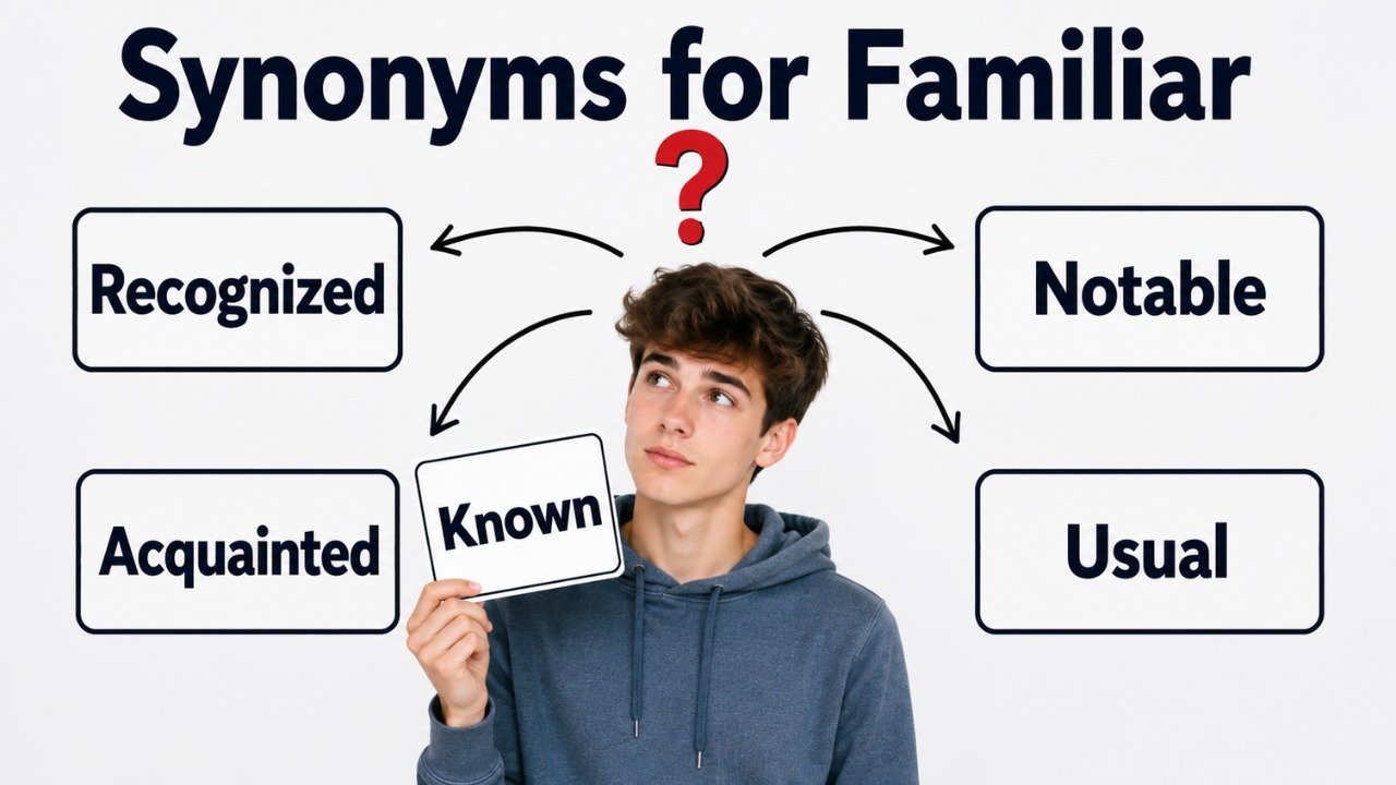 synonyms for familiar