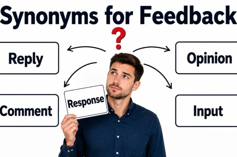 40+ Synonyms for Feedback: Meanings, Uses & Word Choices