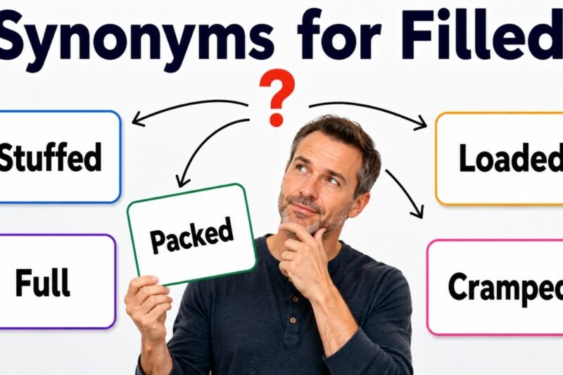 40+ Synonyms For Filled: Meanings, Uses & Word Choices