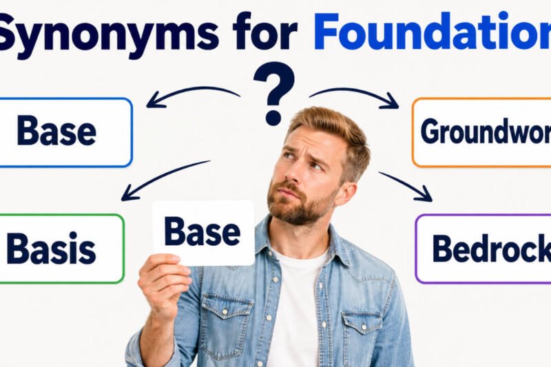 45+ Synonyms for Foundation: Strong Word Choices & Examples