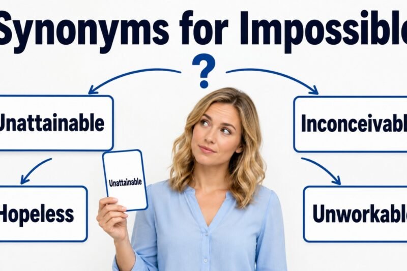 40+ Synonyms for Impossible: Usage, Context & Examples