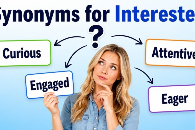 40+ Synonyms for Interested: Meanings, Context & Clear Examples