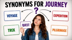 synonyms for journey