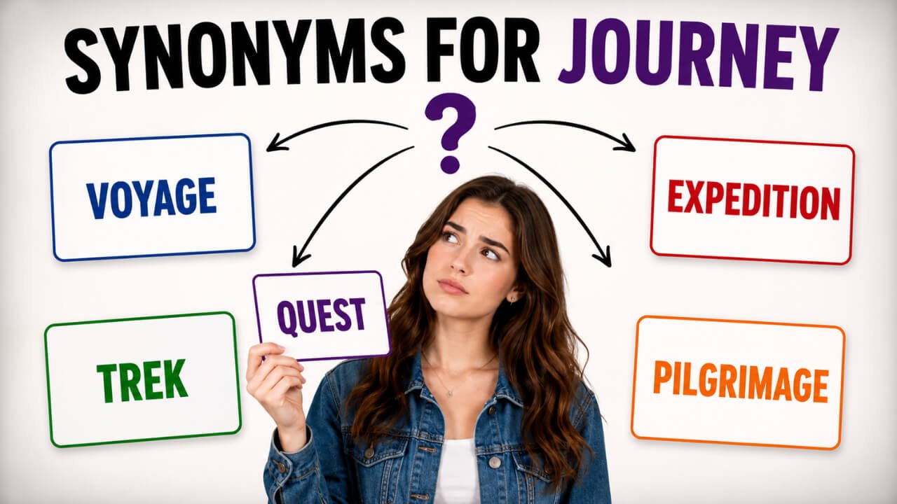 synonyms for journey