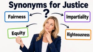 synonyms for justice