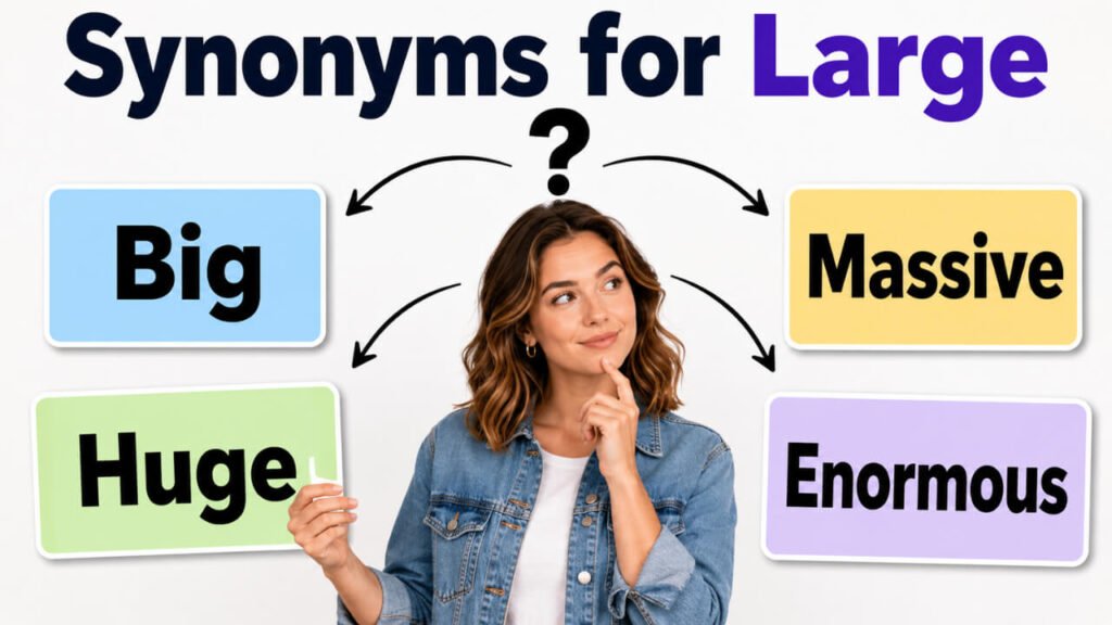 synonyms for large