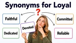 synonyms for loyal