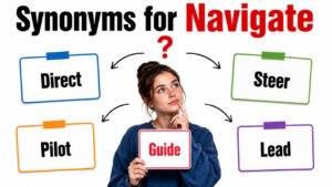 synonyms for navigate