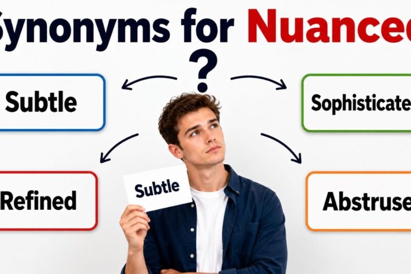 35+ Synonyms for Nuanced: Usage, Context & Examples