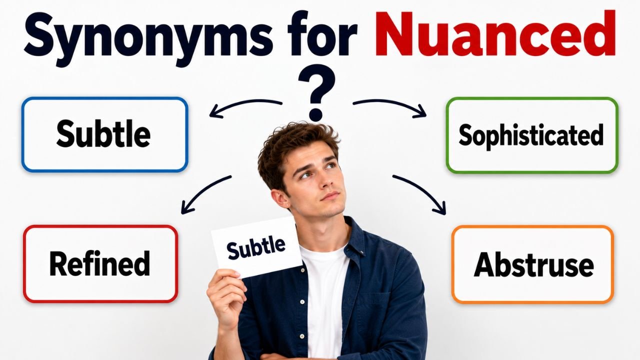 synonyms for nuanced