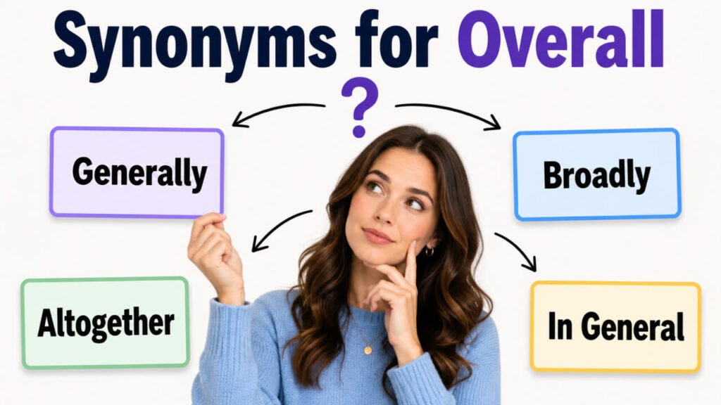 synonyms for overall
