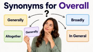 synonyms for overall