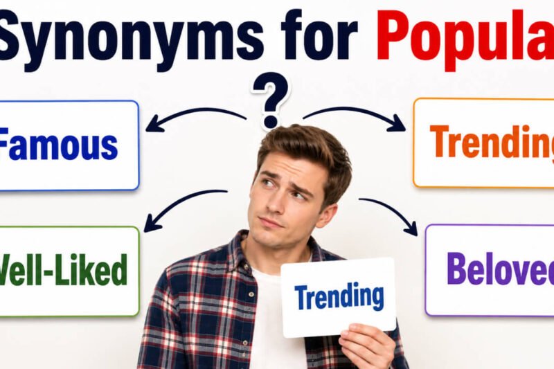 37+ Synonyms For Popular: Meaning, Examples & Best Uses