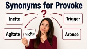 synonyms for provoke