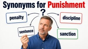 synonyms for punishment