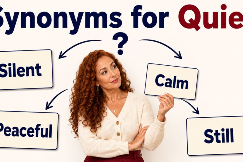 45+ Synonyms for Quiet:  Meanings, Uses & Word Choices