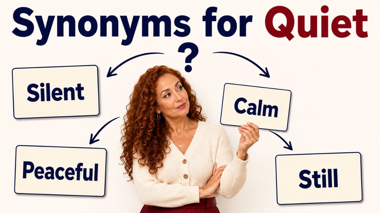 synonyms for quiet