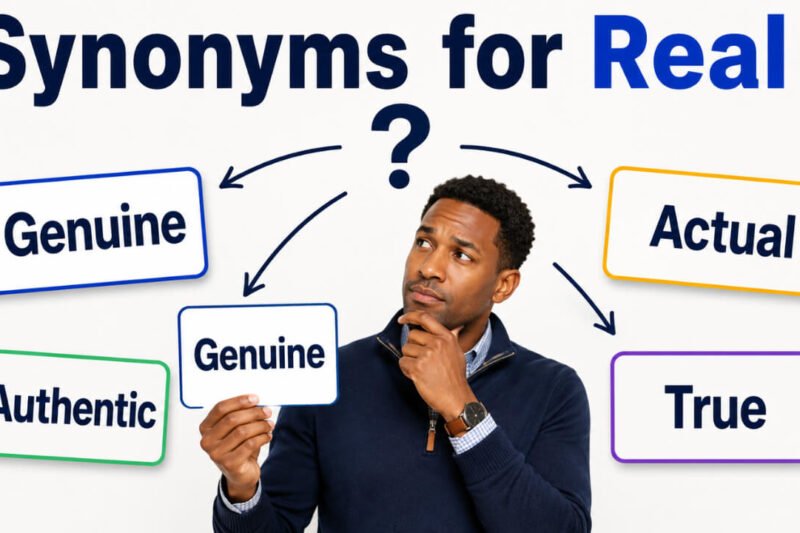 30+ Synonyms for Real: Meanings, Context & Clear Examples