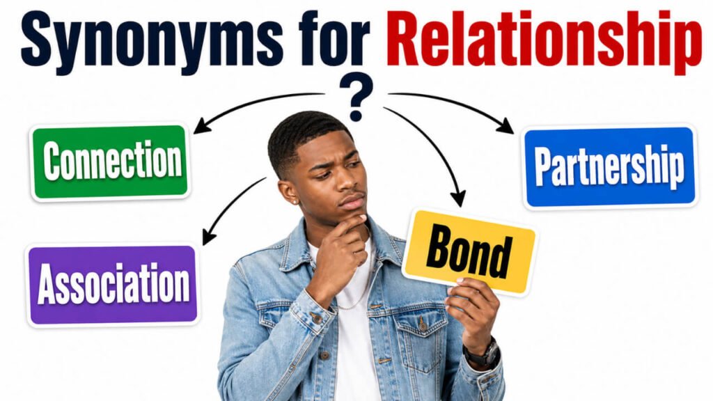 synonyms for relationship