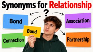 synonyms for relationship