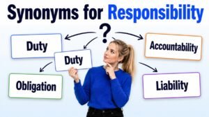synonyms for responsibility