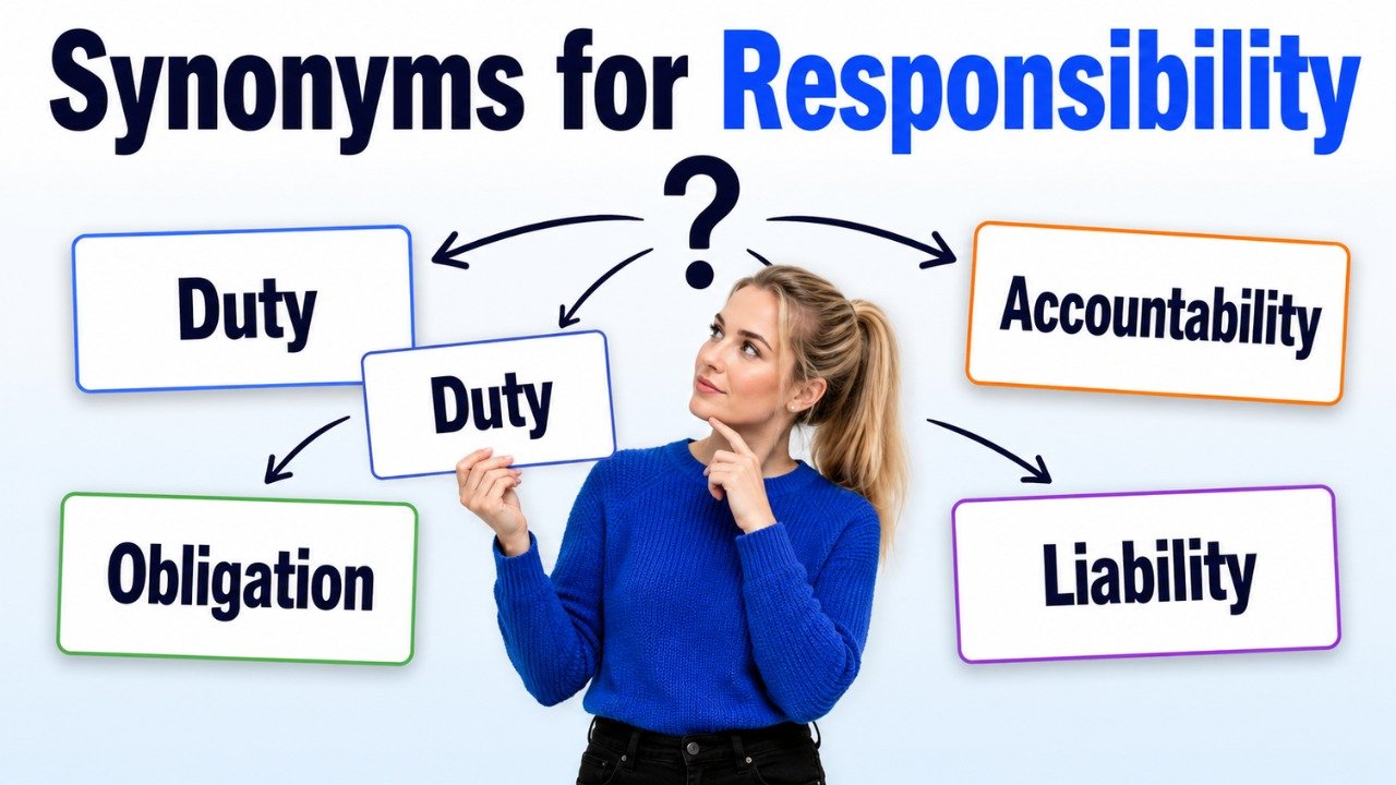 synonyms for responsibility