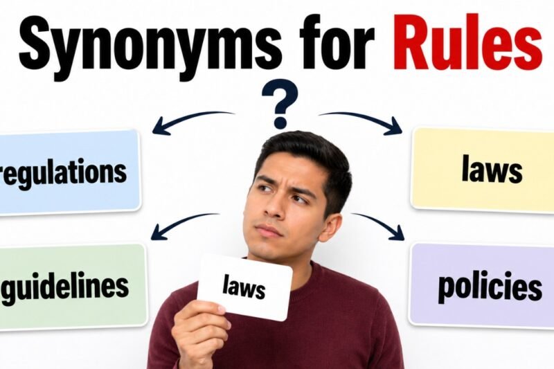 30+ Synonyms for Rules: Meanings, Uses & Word Choices