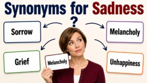 synonyms for sadness