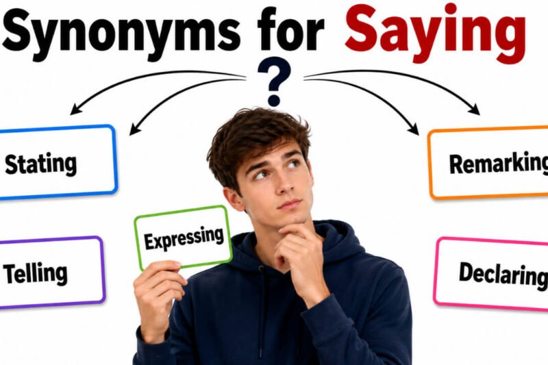 40+ Synonyms for Saying: Meaning, Examples & Best Uses