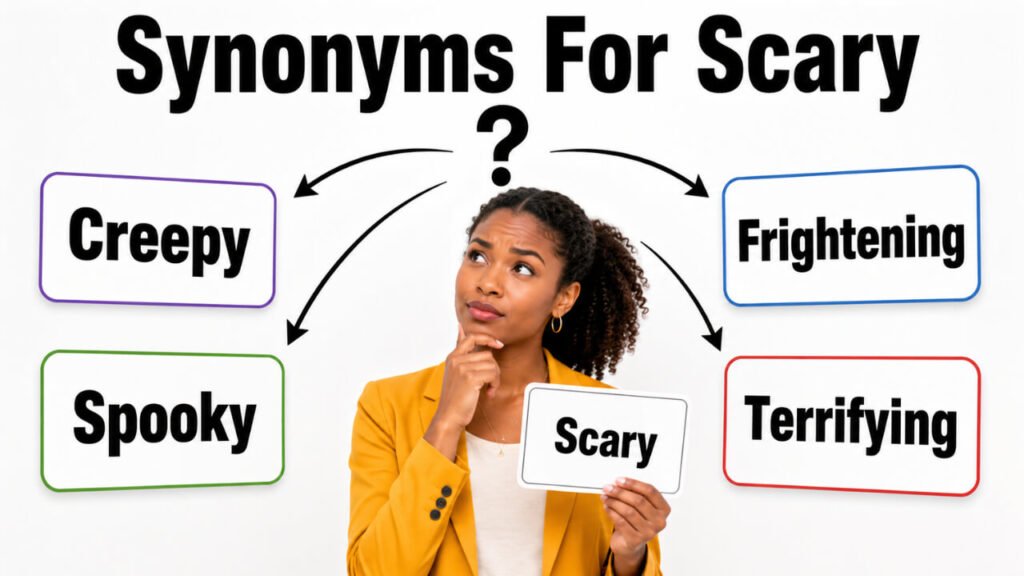 synonyms for scary