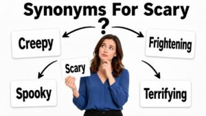 synonyms for scary