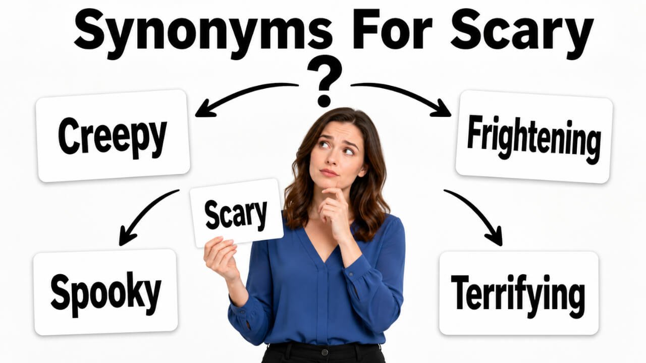 synonyms for scary