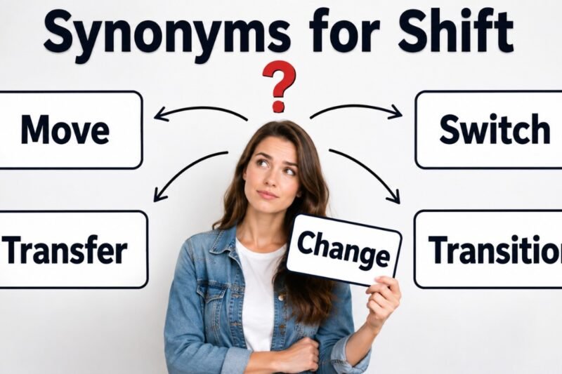 30+ Synonyms for Shift: Meanings, Context & Clear Examples