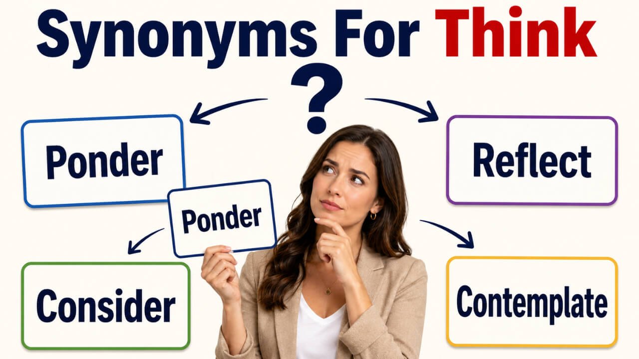 synonyms for think