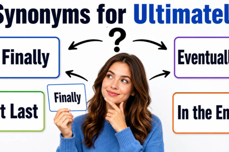 45+ Synonyms for Ultimately With Clear Examples