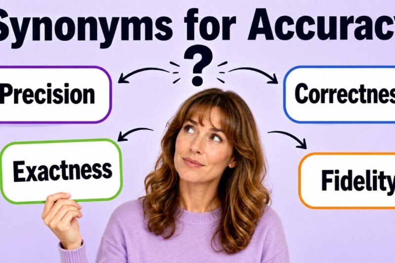 46+ Synonyms for Accuracy: Strong Word Choices & Examples